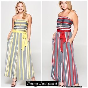 Tiana Plus Size Jumpsuit